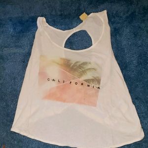 White California crop top